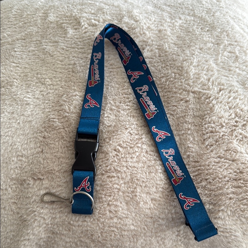 Atlanta Braves Blue Lanyard